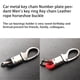 thumbnail image 5 of Sidaley LLavero de coche, soporte de llavero de aleación de Zinc, cuerda trenzada portátil para vehículo de motocicleta, colgante giratorio de 360 Automoción decorativa y accesorios Negro rojo Sidaley VI016841-05, 5 of 6