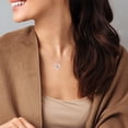 thumbnail image 4 of Engravable Interlocking Double Heart Pendant, 4 of 6