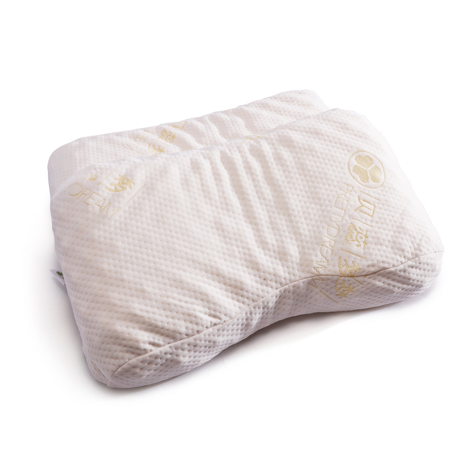 Home Comfortable Natural Latex Dunlop Wavy Sleeping Pillow
