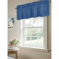 thumbnail image 6 of Valances for Windows Vintage Linen Rod Pocket Cafe Window Treatments Valance Curtains for Kitchen Bathroom Laundry Basement Windows 56"x16", 6 of 9