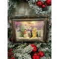 thumbnail image 6 of Raz Imports 9.75" Dogs Watching Santa Lighted Water Picture Frame, 6 of 6