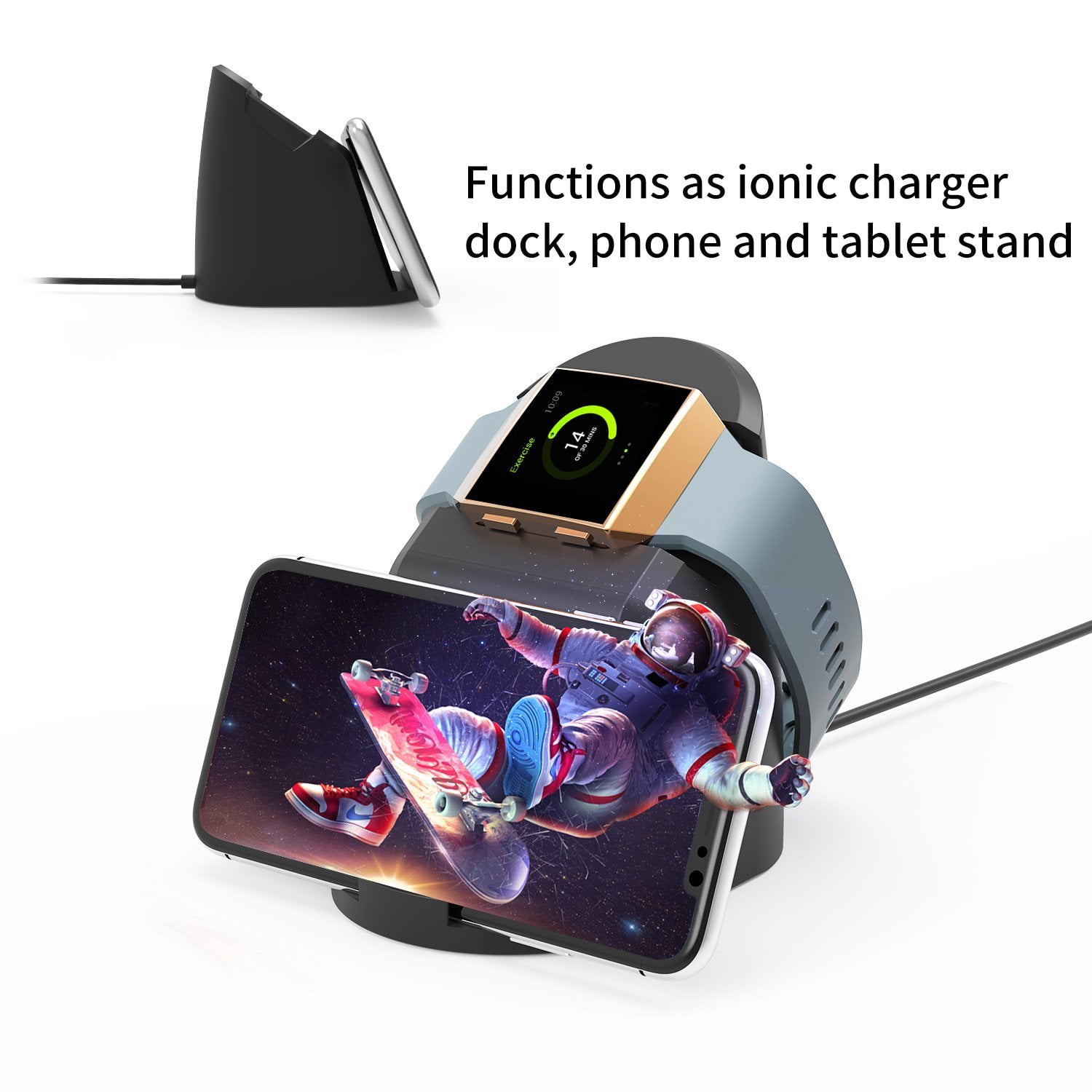 Fitbit Ionic Charger Stand 2024 www.alhudapk