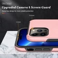 thumbnail image 7 of Entronix Protective Case Compatible with iPhone 16 Pro, Ring Holder Cover, Pink, 7 of 7