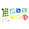 thumbnail image 2 of Vegetable Cutter Shapes Set, Eco Friendly  Cutters 28PCS PP and Stainless Steel  for Breakfast, 2 of 8