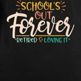 thumbnail image 3 of CafePress - School's Out Forever, Retired Long Sleeve T Shirt - Long Sleeve Dark T-Shirt, 3 of 4