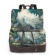 thumbnail image 1 of Fotbe Tropical Parrot Floral Artwork Mochila Bolso con Estampado para Mujer, Mochila Antirrobo de Nylon Impermeable, Bolsa Ligera de Hombro, 1 of 4