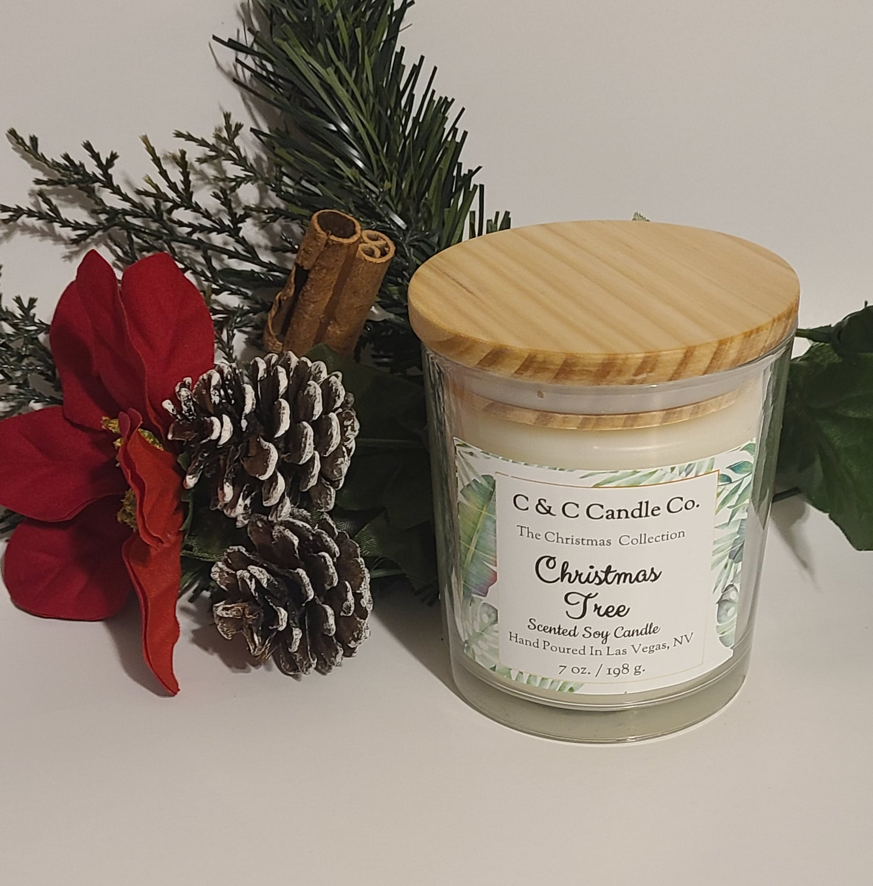 Christmas Tree Scented Soy Candle
