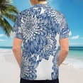 thumbnail image 6 of High Quality Hawaiian Shirts for Men Short Sleeve Aloha Beach Shirt Floral Summer Casual Button Down Shirts Blouses FL3EOL, 6 of 7