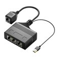 thumbnail image 3 of Kokiya RJ 45 Ethernet Splitter Cable 1 to 4 Ways 1000Mbps Splitter Ethernet Adapter for 1to4 1000Mbps Female, 3 of 9