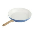 thumbnail image 5 of GoodCook Healthy Ceramic Titanium-Infused 12” Fry Pan, Light Blue, 5 of 9