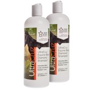 UltraCruz Equine Black Diamond Horse Shampoo Bundle, 2 x 32 oz Each