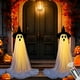 thumbnail image 3 of Lámpara Decorativa de Fantasma de Halloween con Sombrero y Control Remoto, Poste Telescópico de Hasta 2,1 Metros, Estilo Usb., 3 of 5