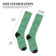 thumbnail image 4 of Pofeuu Funny Animals in Jungle Print Compression Socks for Women & Men Circulation - Best Support for Nurses,Running,Athletic,Sports, 4 of 7