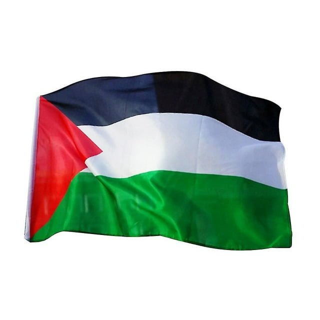 Bandera nacional palestina de 90 x 150 cm para colgar en exteriores, decoración para fiestas y festivales, Jikaix