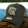 thumbnail image 2 of Master Baiter Fishing Hat: Funny Leather Patch, Flexfit or Richardson 112 Trucker Cap, 2 of 4
