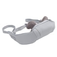 thumbnail image 1 of Masajeador de cuello y hombros con compresas calientes de 2 puntos fuertes para aliviar el estrés, almohada de masaje eléctrica de amasamiento, color gris, 1 of 14