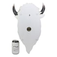 thumbnail image 6 of Ebros Sacred Lightning White Buffalo Wall Decor 18"H Faux Bison Head Taxidermy, 6 of 7
