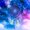 Blue Purple, variant on Manfei Cute Dragonflies Fitted Sheet Queen,Dreamy Moon Stars Galaxy Bedding,Deep Blue,3pcs