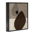 thumbnail image 4 of Stupell Industries Hidden Lines Abstraction Abstract Painting Black Framed Art Print Wall Art, 17 x 17, 4 of 10