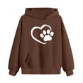 thumbnail image 4 of Zorckvet Kids' Fleece Graphic Sweatshirts and Hoodies for Kids with Kangaroo Pocket, 4 of 7