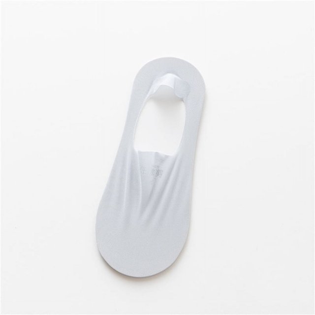 Calcetines de barco de seda de hielo para mujer, de verano, ultrafinos, de algodón de color sólido, con parte inferior de boca baja, invisibles, antideslizantes y que no se caen, calcetines