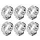 thumbnail image 1 of Surtido de Abrazaderas de Manguera, Abrazadera de Manguera de 20 piezas, Abrazadera de Manguera de Alambre Ajustable de Acero inoxidable 304 Para Fontanería Industrial,, 1 of 7