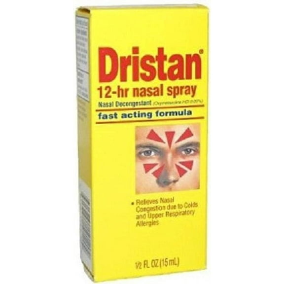 Dristan 12-Hr Decongestant Nasal Spray,0.5 Fl Oz (Pack of 6)