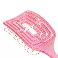 thumbnail image 2 of Candy Brush Detangling Hair Brush for Wet or Dry Hair, Vented Design and Ultra Soft-Nylon Detangler Hair Brush for All Hair Types, Colorful Wet Hair Brush for Women and Girl, Idea Gift, 2 of 7