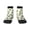 2 Black-1, variant on Avocado Friends Pattern Quarter Crew Socks,Toe Seamed Ankle Socks,Cotton Cushioned Breathable Athletic Crew Sports Socks