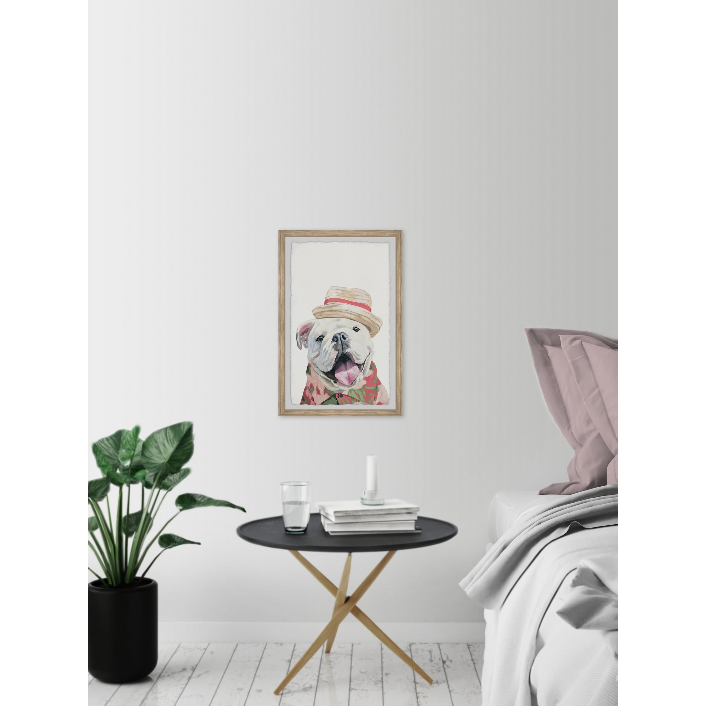 Marmont Hill "Summer Photo" Framed Painting Art Print, 8.00" x 1.50"