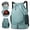 Pea Green, variant on WANDF Drawstring Basketball Bag Badminton Backpack with Shoe Compartment,Gym Bag for Men Women,Sports Backpack for Pickleball, Soccer,Volleyball,Blue
