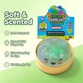 thumbnail image 3 of QIDESHIP Mystery Bao Bun Squishy Green Holographic Edition, Scented Squeeze Fidget Toy with Bamboo Steamer Container, Collectible Stress Relief Sensory Toy, 3 of 4