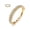Gold-Plated, variant on Elephant Shaped Nose Ring in 925 Sterling Silver Material with Cubic Zirconia 20 Gauge for Women and Men Nose