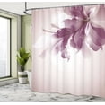 thumbnail image 4 of Ambesonne Abstract Shower Curtain, Gradient Toned Flowers Art, 69"Wx70"L, Mauve Taupe, 4 of 4