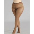 thumbnail image 3 of Womens Ultra-Thin Coffee Brown Pantyhose, 1 Pair, 3 of 8