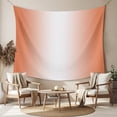 thumbnail image 2 of Orange Ombre Large Tapestry for Bedroom Wall Hanging Tapestry, Modern Gradient Abstract Art Ceiling Backdrop Tapestries Poster Blanket Wall Decor for Teens Room Living Room Dorm 85" x 90", 2 of 8