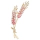 thumbnail image 5 of 2xrhinestone Broche Decorativo Broche Insignia Ropa Ornamento Broche Pin Rosa, 5 of 8