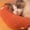 Orange, variant on Cats Pillow Pet Pillow Wear Resistants Small Pillow Half Donut Pillow Can Be Washed Machine Washed Small Pillow Soft Warm Fluffies Pet Toys