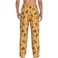 thumbnail image 7 of Salouo Brave Cowboys Print Pajama Pants for Men, Lounge Pants Elastic Waistband Casual Men's sleepwear Loungewear Sleep Pajama Pant -Medium, 7 of 7