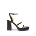 thumbnail image 2 of Sandalia DREAM PAIRS Tacones Plataforma 10 cm Taco Ancho Negro, 2 of 5