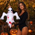 thumbnail image 4 of Halloween Decorations Ghost Inflatable Hanging Ornament, Halloween Outdoor Yard Decor, Porch Tree Display, Seasonal Party Decoration, Home Holiday Accent, 4 of 5