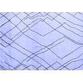 thumbnail image 1 of Ahgly Company Indoor Rectangle Solid Blue Modern Area Rugs, 7' x 10', 1 of 4