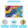 thumbnail image 3 of Diamond Art Kits for Adults, Abstract Color SplashDiamond Painting Kits for Beginners, Frameless Round 5D Full Drill Diamonds Art Pictures Gem Art Crafts Home Decor Gifts, 3 of 8