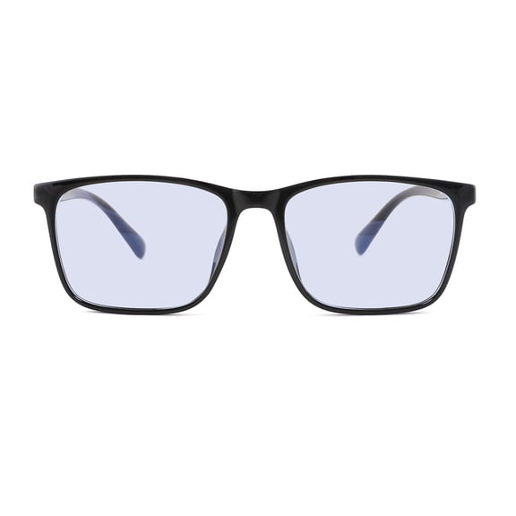 Square Blue Light Blocking Glasses (Black)