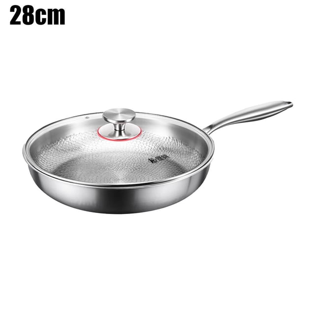Titanium Pan Pro With Lid 2025 Durable Scratch Non Stick Titanium Pan B9T6