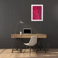 thumbnail image 3 of 1x Studio III 13x18 White Modern Wood Framed Museum Art Print Titled - Red Leaf, 3 of 4