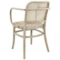 thumbnail image 6 of Side Dining Chair, Grey Gray, Wood, Modern Contemporary Farmhouse Coastal, Kitchen Room Cafe Bistro Restaurant Hospitality, 6 of 8