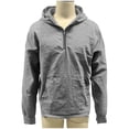 thumbnail image 3 of OGLCCG Mens 1/4 Zip Denim Hoodies Acid Wash Vintage Long Sleeve Jean Pullover Tops with Pocket Casual Spring Trendy Hooded Sweatshirts, 3 of 5