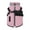 Size:M Color:Pink, variant on Dog Two Legged Coat for Outdoor Activity Warm Liners Coat Windproof Reflective Strap Jumpsuits Clothes for Small Dogs