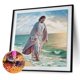 thumbnail image 3 of 5D DIY Diamante Pintura Playa Jesús Taladro Mosaico Arte Cgtredaw 100% a estrenar, 3 of 9